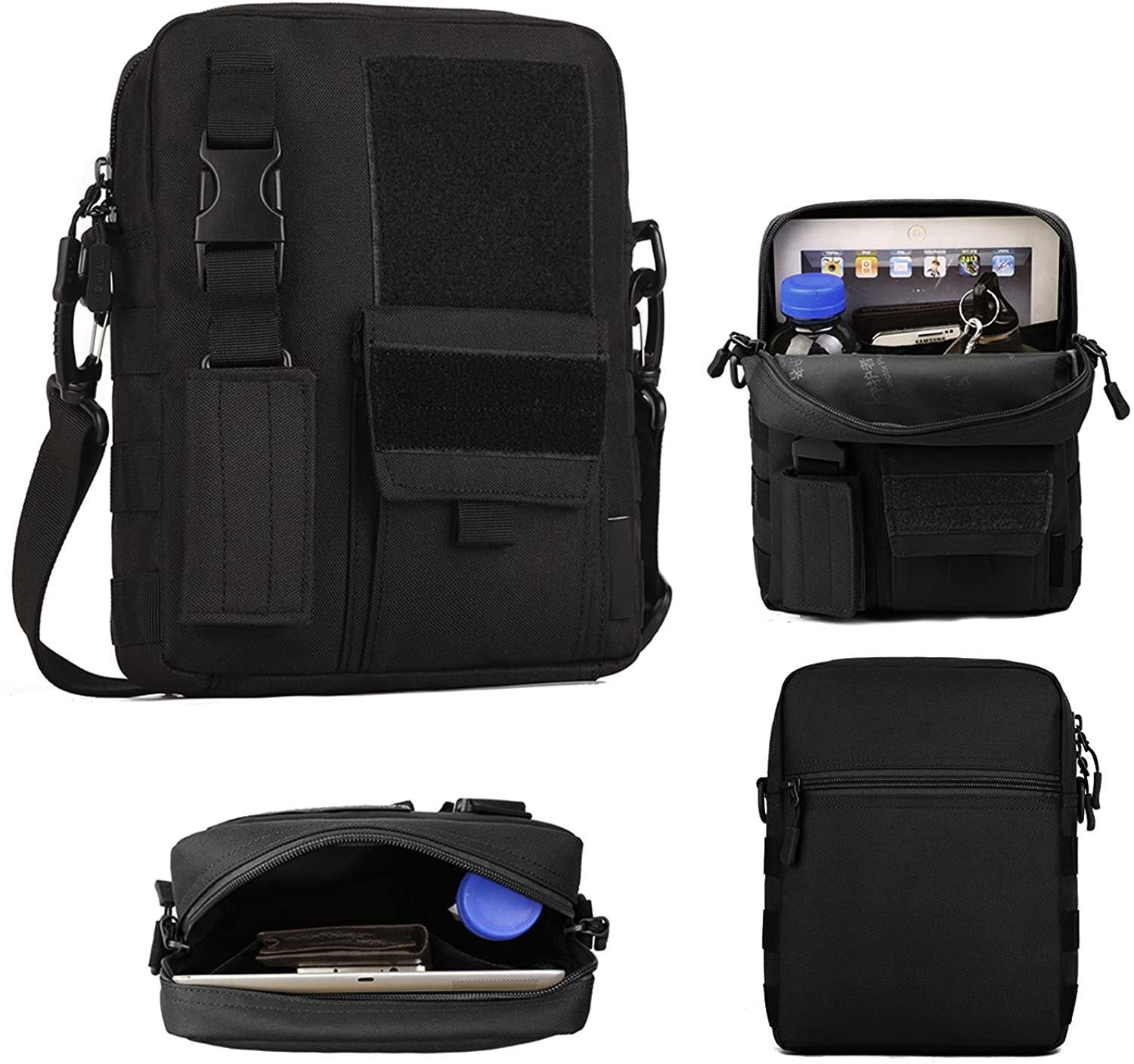 Tactical Messenger Bag MOLLE Sling Pack Briefcase Handbags Utility Carry Satchel