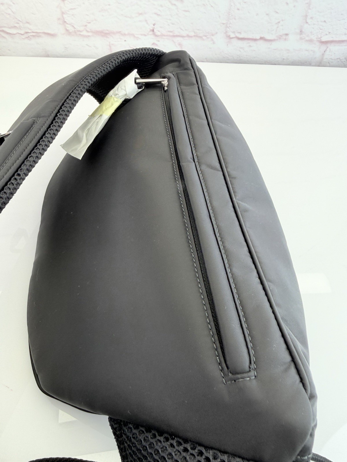 Gucci Nexus Web Interlocking Black Belt Bag Unisex NEW