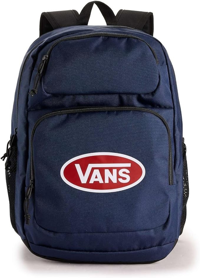 Vans Holden Adjustable Padded Backpack Rucksack Bag Blue New