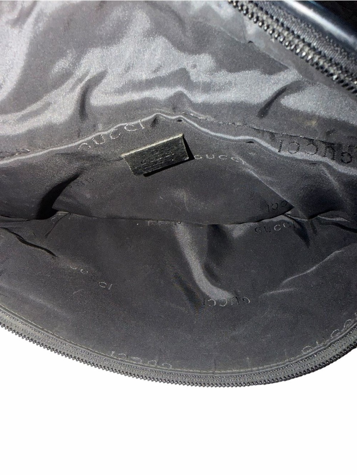 Gucci Black Nylon Belt Bum Bag