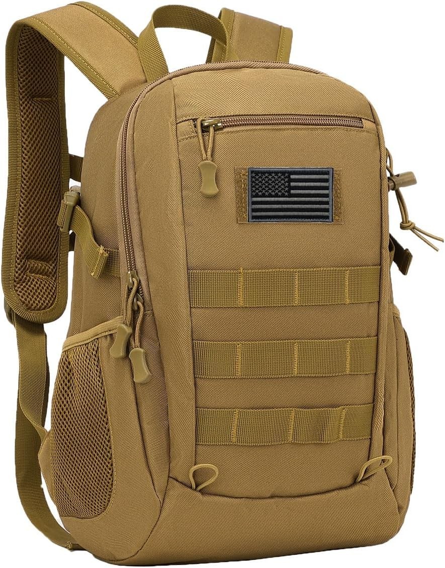 10L mini X-small Tactical Backpack MOLLE Daypack Gear Pack Camping Bag with P…