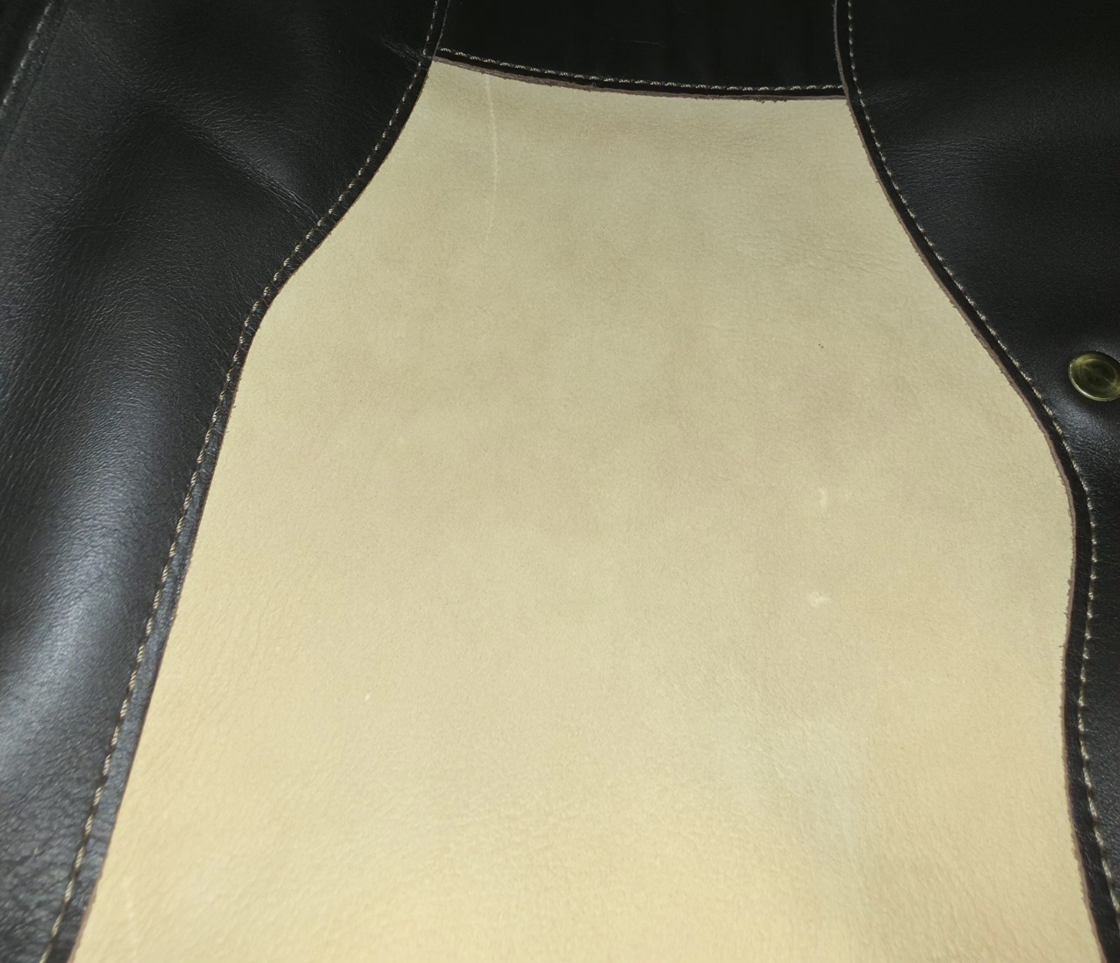 J. W. Hulme Smooth Full-Grain Brown & Tumbled Tan Leather Attache-Style Bag