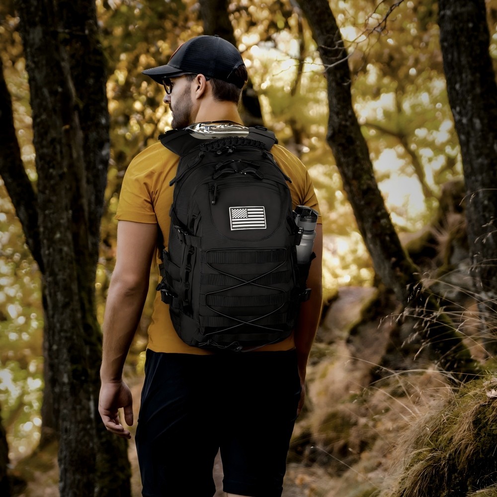 Waterproof Tactical Backpack 25L 15” Laptop EDC Business Travel Commuter Bag