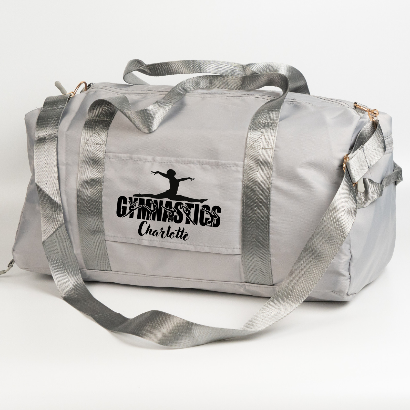Personalized Gymnastics Duffle Bag for Girls, Gymnastics Team Bag, Cheerleading