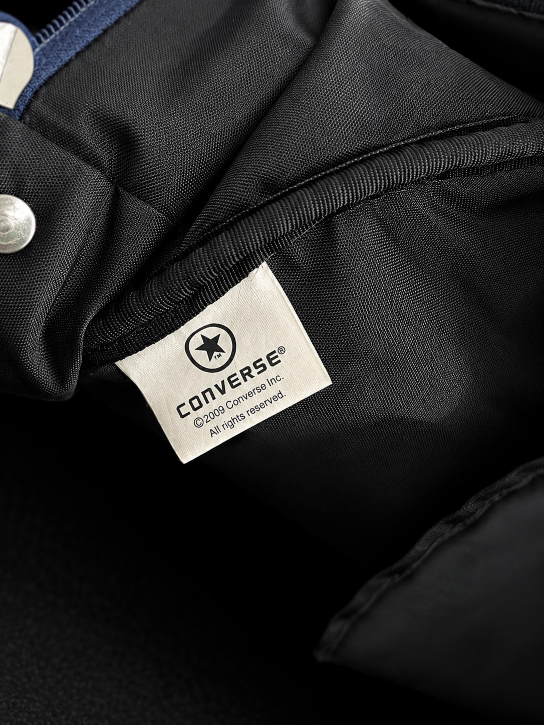 Vintage Converse Chuck Taylor All Star Duffle Bag – Navy Blue & Yellow