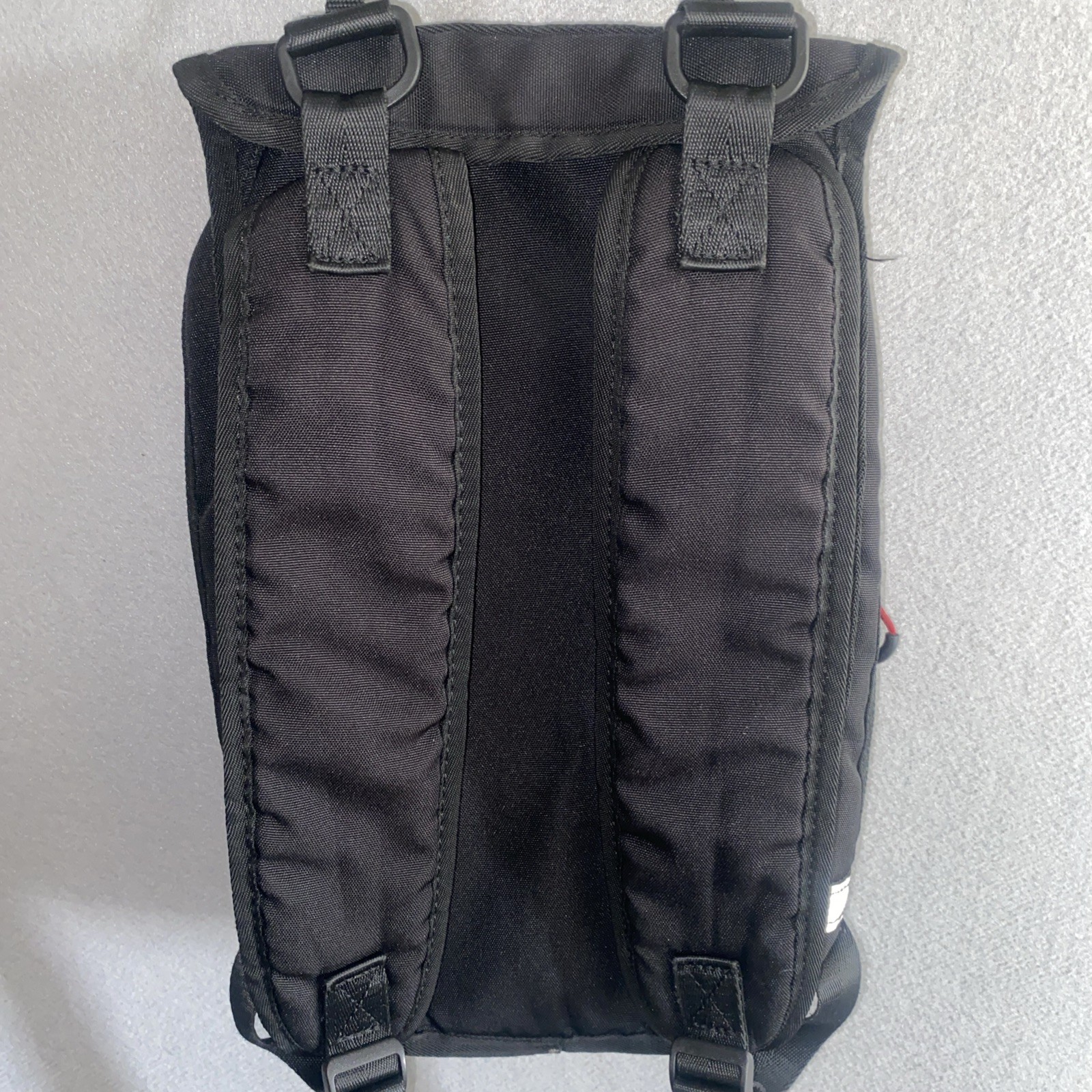 True Religion Backpack 14” Black/Red Zip Inner Pockets Shoulder Straps