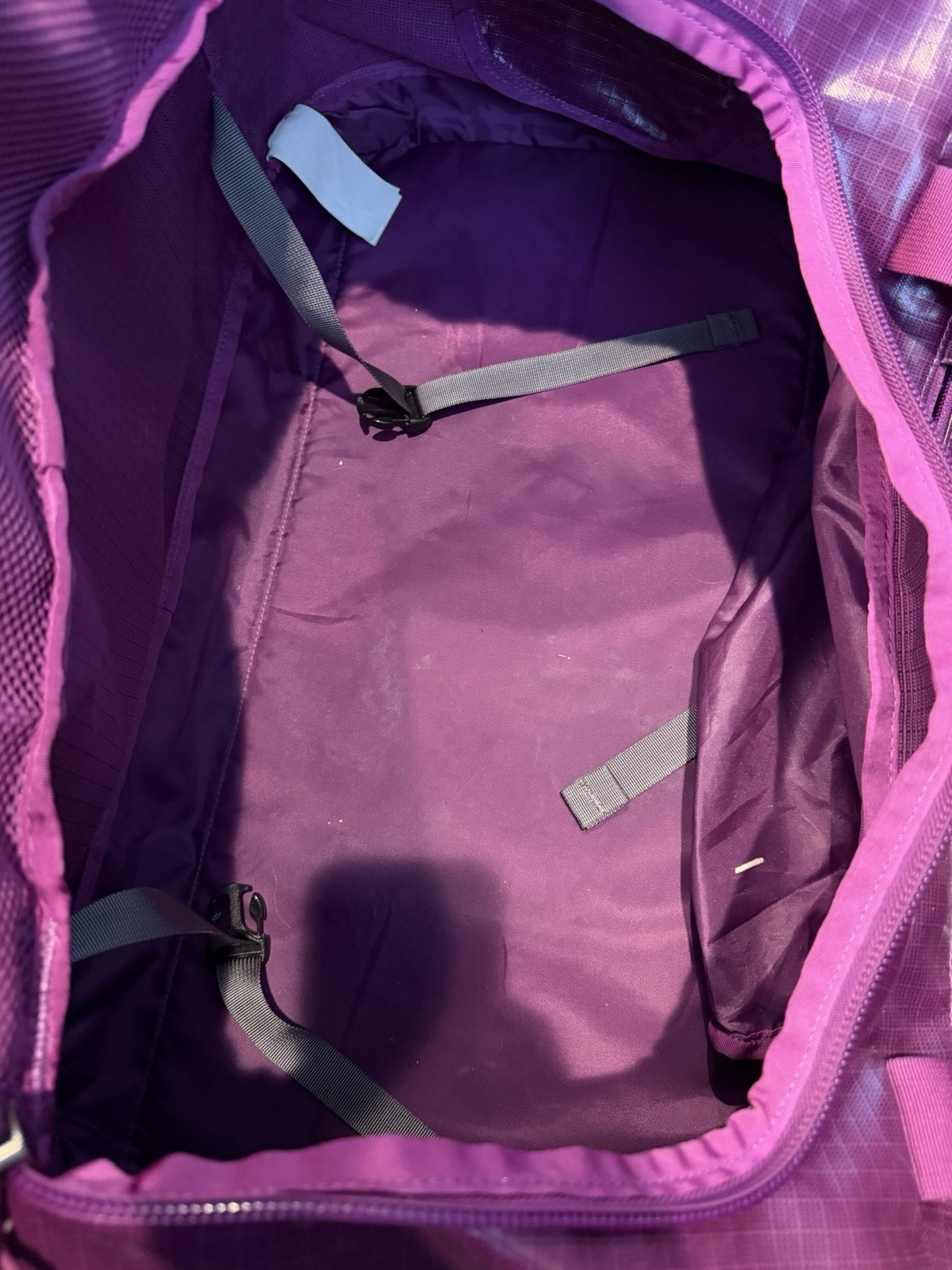 PATAGONIA BLACK HOLE 60L DUFFEL BAG PURPLE