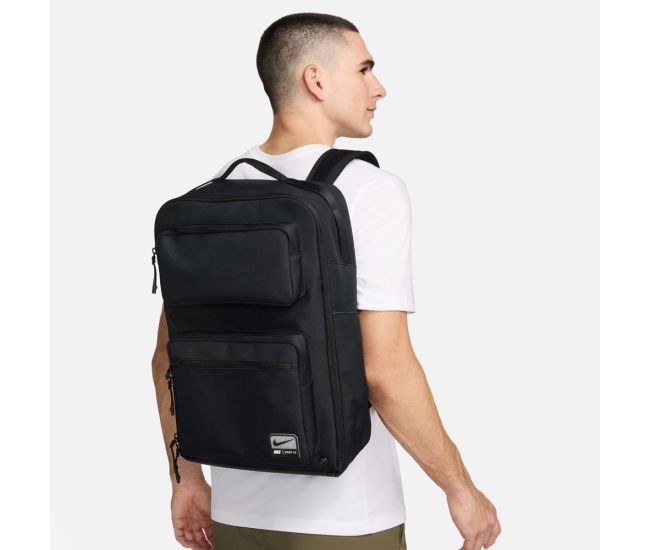 Nike Utility Speed Backpack Gym Bag Travel Black Hiking Camping FN4106-010 27L