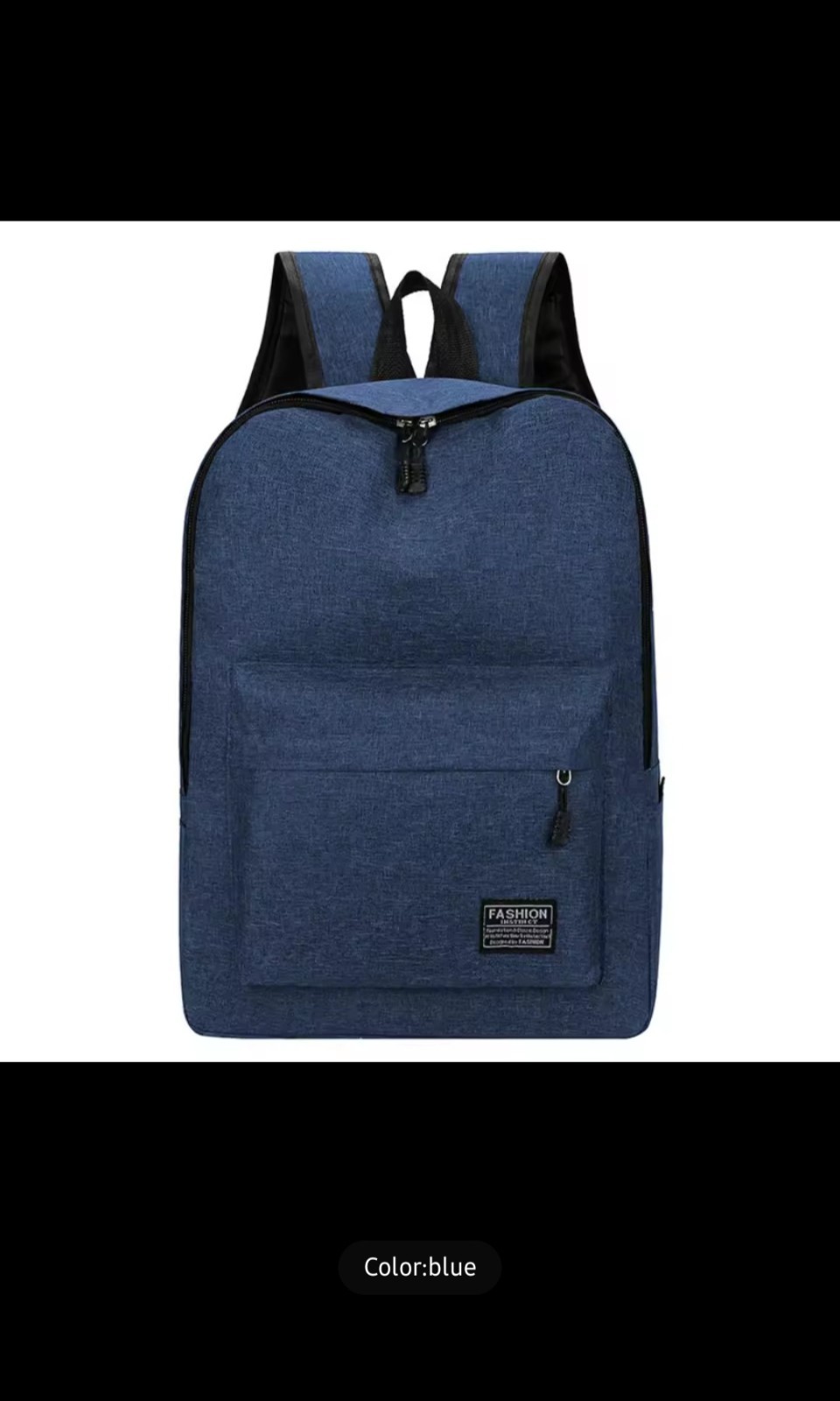 Men’s Minimalist Backpack Large Capacity Laptop School Bag Durable & Washable