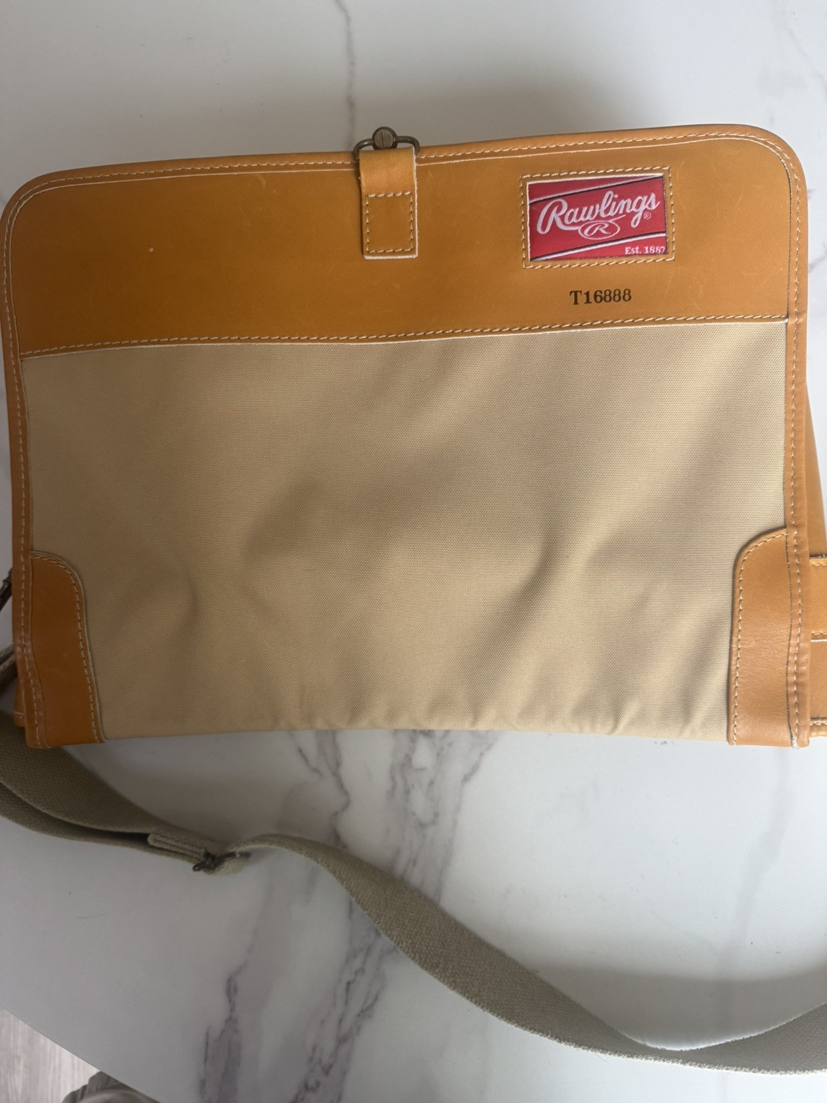 Rawlings Baseball Glove Bag Briefcase Leather Vintage