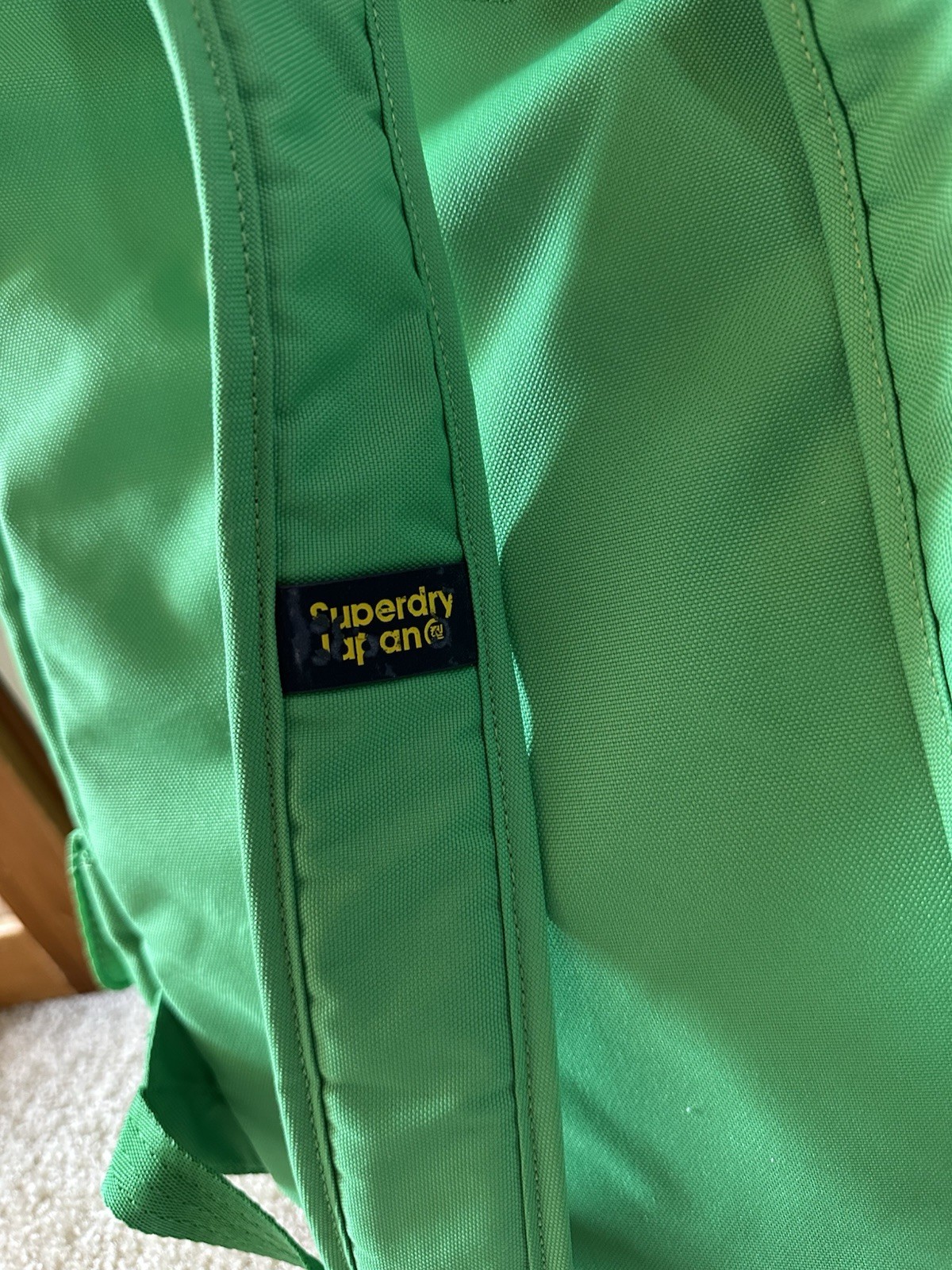 Superdry Backpack Classic Montana BackPack Green Navy Blue Solid Logo