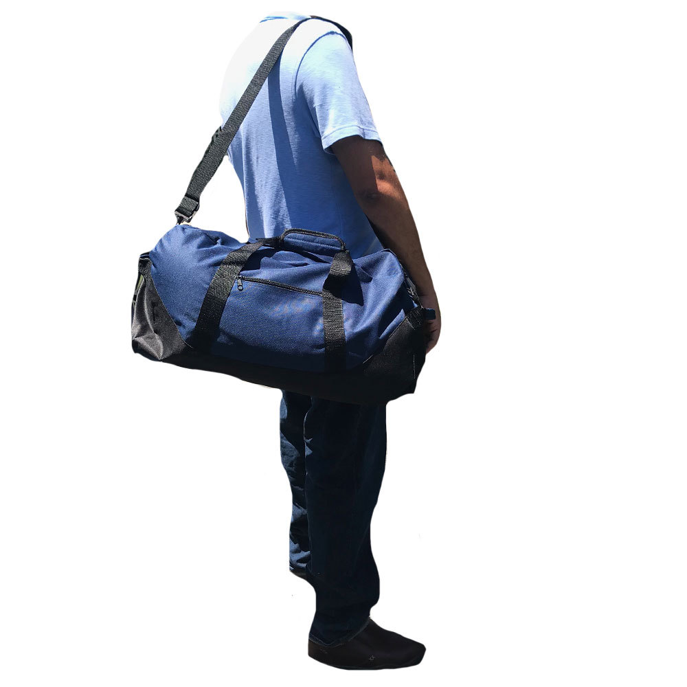 Large 21″ Duffle Duffel Bags Two Tone Work Travel Sports Gym Carry-On Luggage