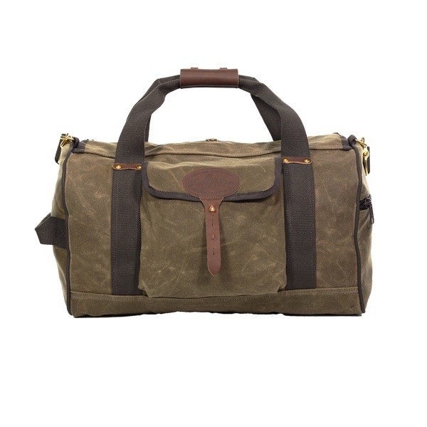 Frost River Explorer Medium Duffel Bag Waxed Canvas Leather Luggage Made in USA