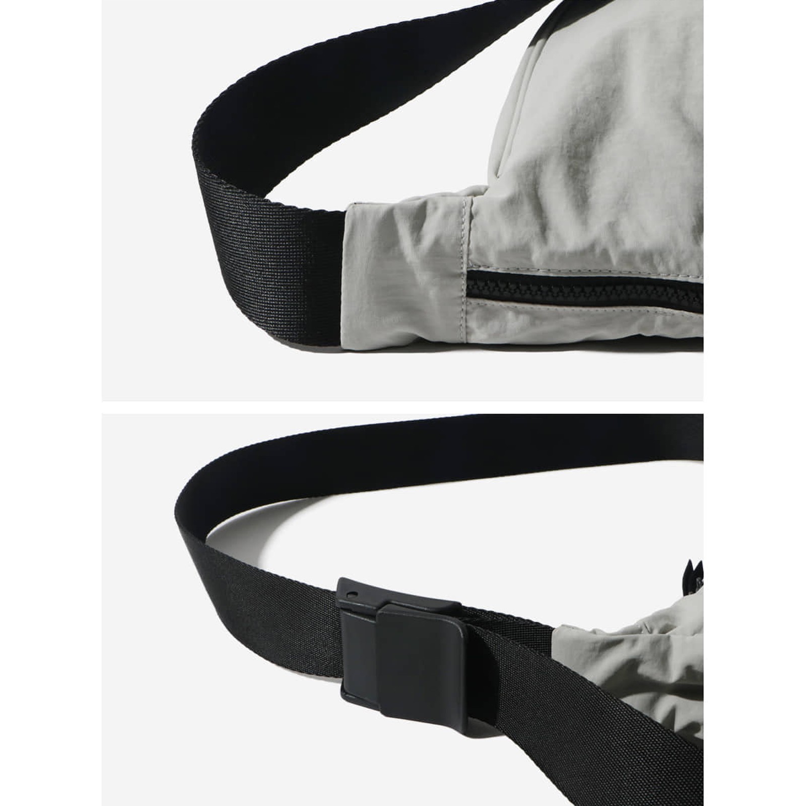 BUBILIAN Modish Cross Bag Gray | Unisex | Travel Bag | Made in Korea (Mini)