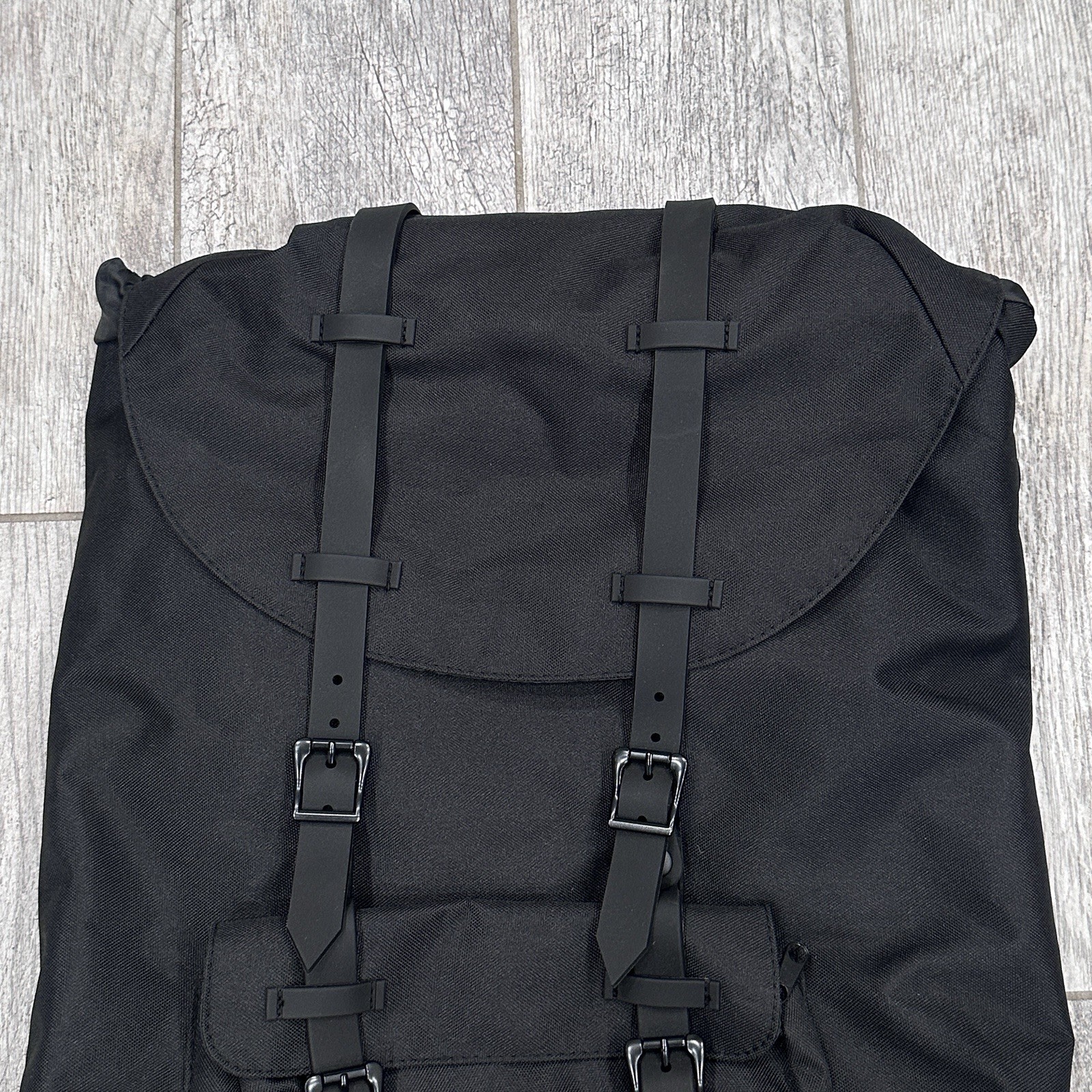 Monster Energy Black Rucksack Heritage Drawstring Buckle Strap Laptop Backpack