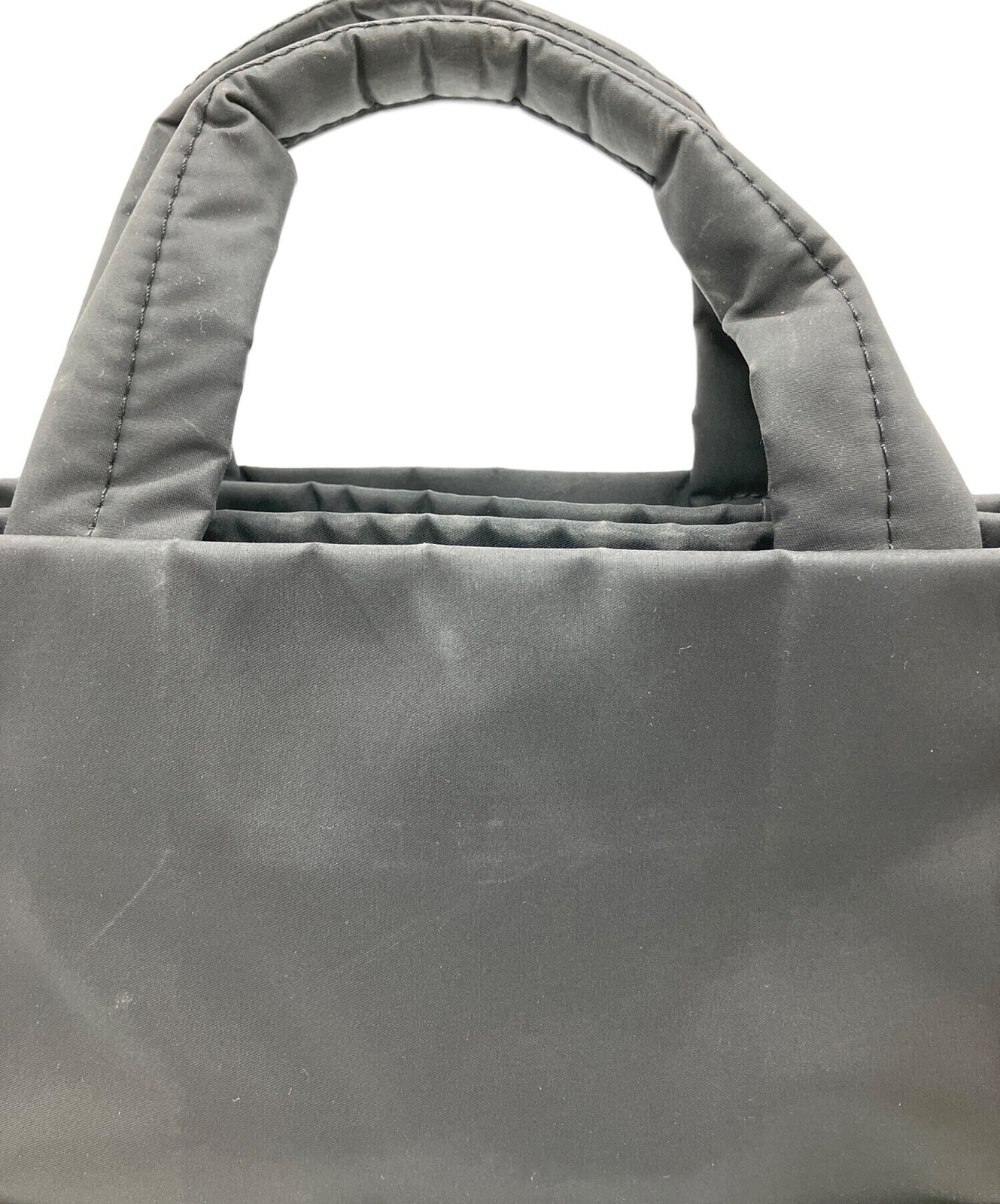 PORTER Mini Tote Bag Black Inner pockets x4 Authentic From Japan