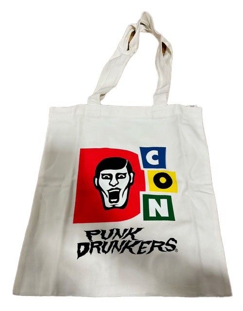 DESIGNERCON DCON PUNK DRUNKERS EXCLUSIVE AITSU TOTE BAG WHITE SEALED