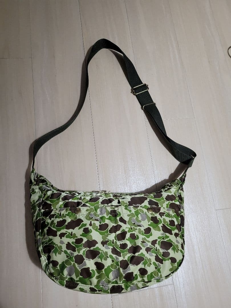 Brand New PORTER JOEPORTER Camouflage Oval Shoulder Bag