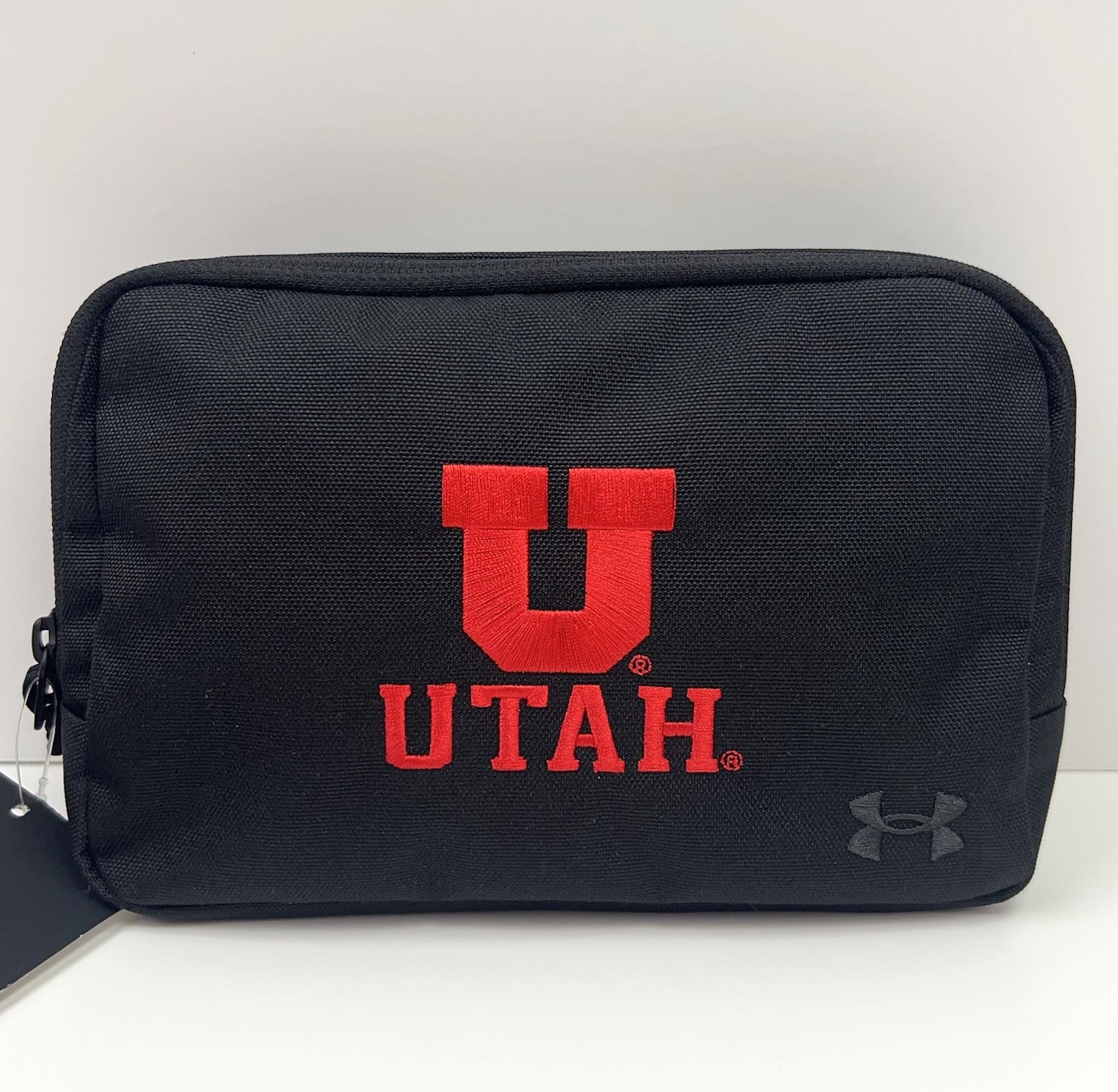 UNIVERSITY OF UTAH Utes Under Armour UA Storm Crossbody Waist Bag RFID Black NWT