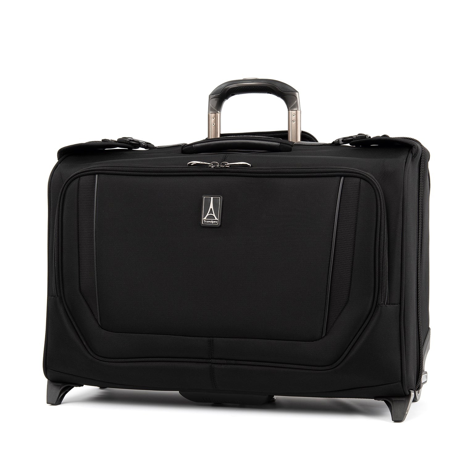 Travelpro Crew Versapack Carry-on Rolling Garment Bag Jet Black One Size U7