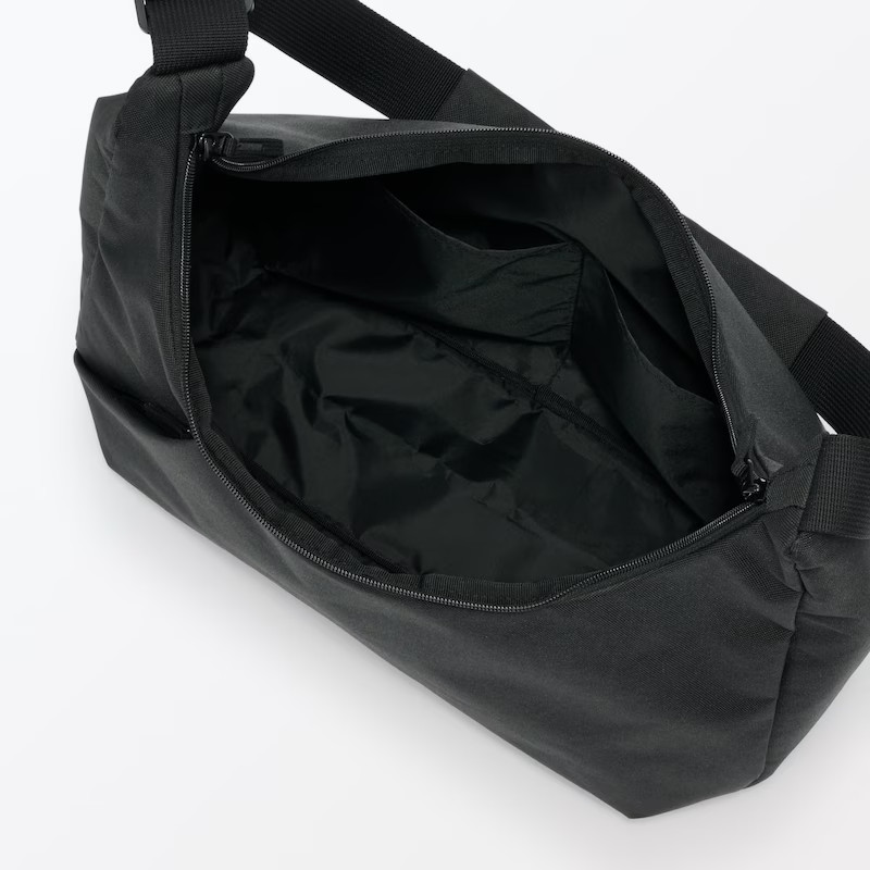 MUJI Water-Repellent 2-Way Shoulder Bag 17-Litter Sling Crossbody Unisex NWT