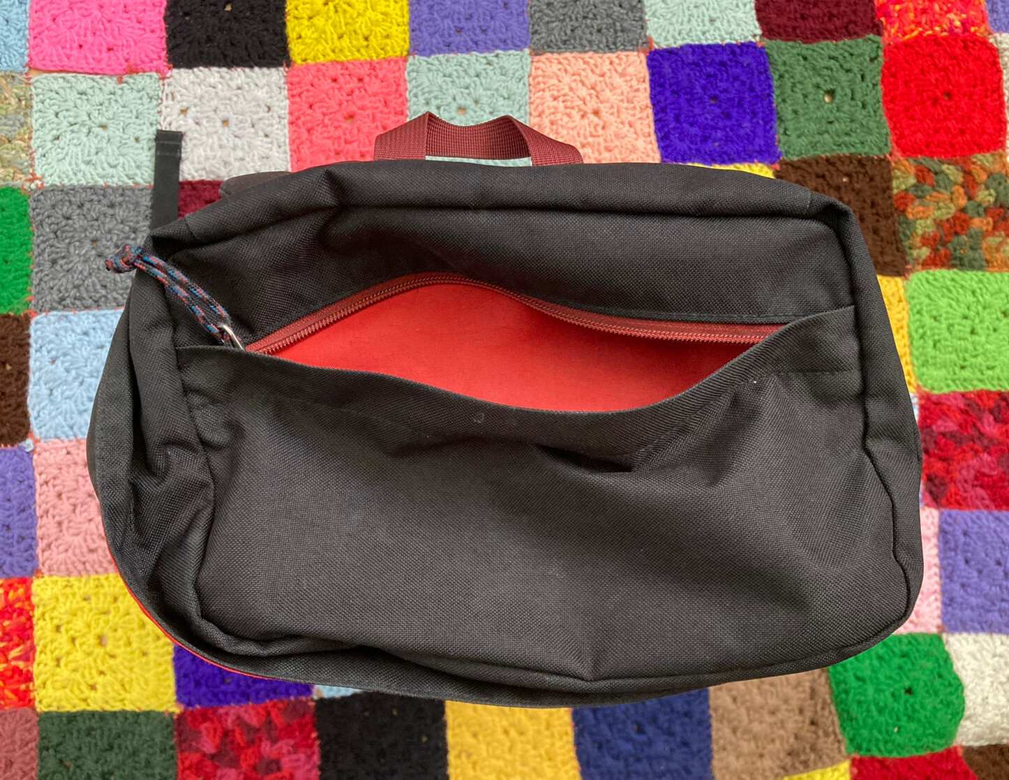 PATAGONIA Backpack Toromiro Pack Nylon Black Red Brown STY 48015 Bag RARE
