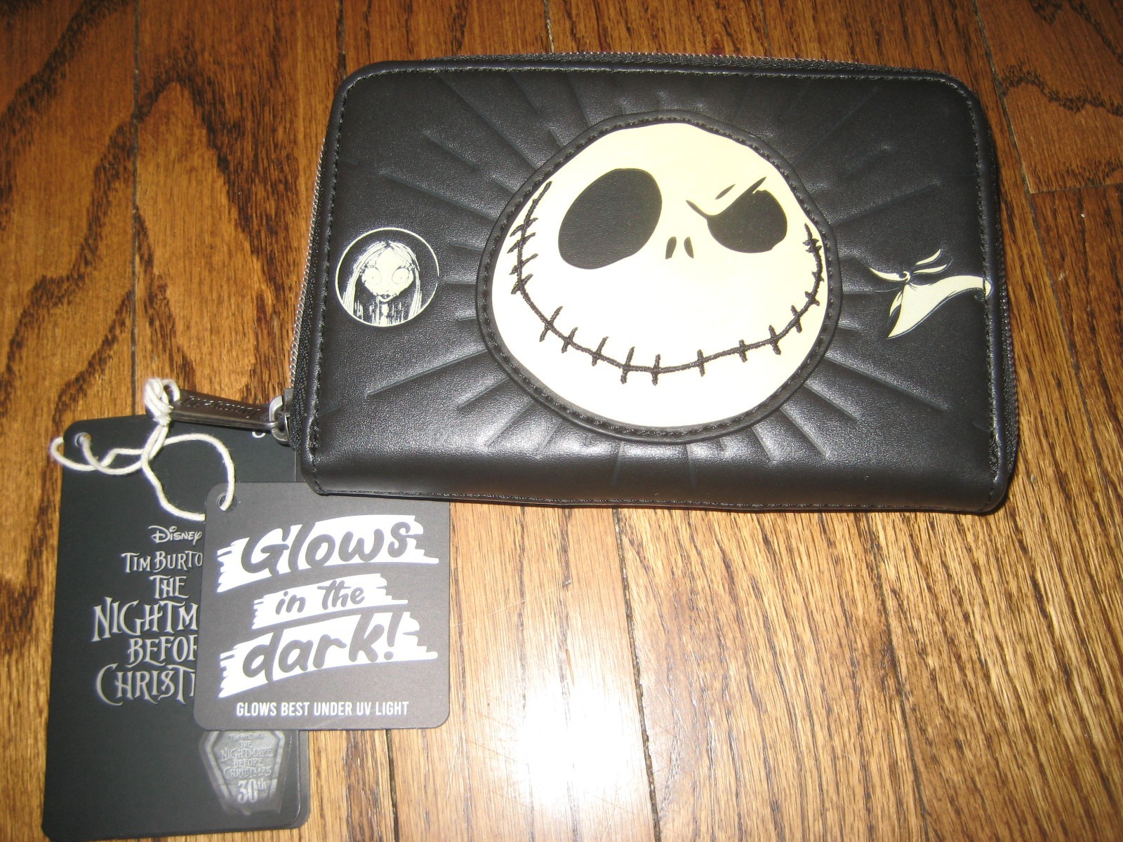 Loungefly Jack Skellington and Sally Glow Wallet The Nightmare Before Christmas