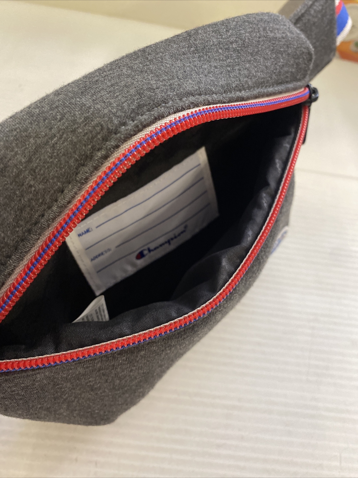Champion Dark Heather Grey Attribute Waist Fanny Pack One Size