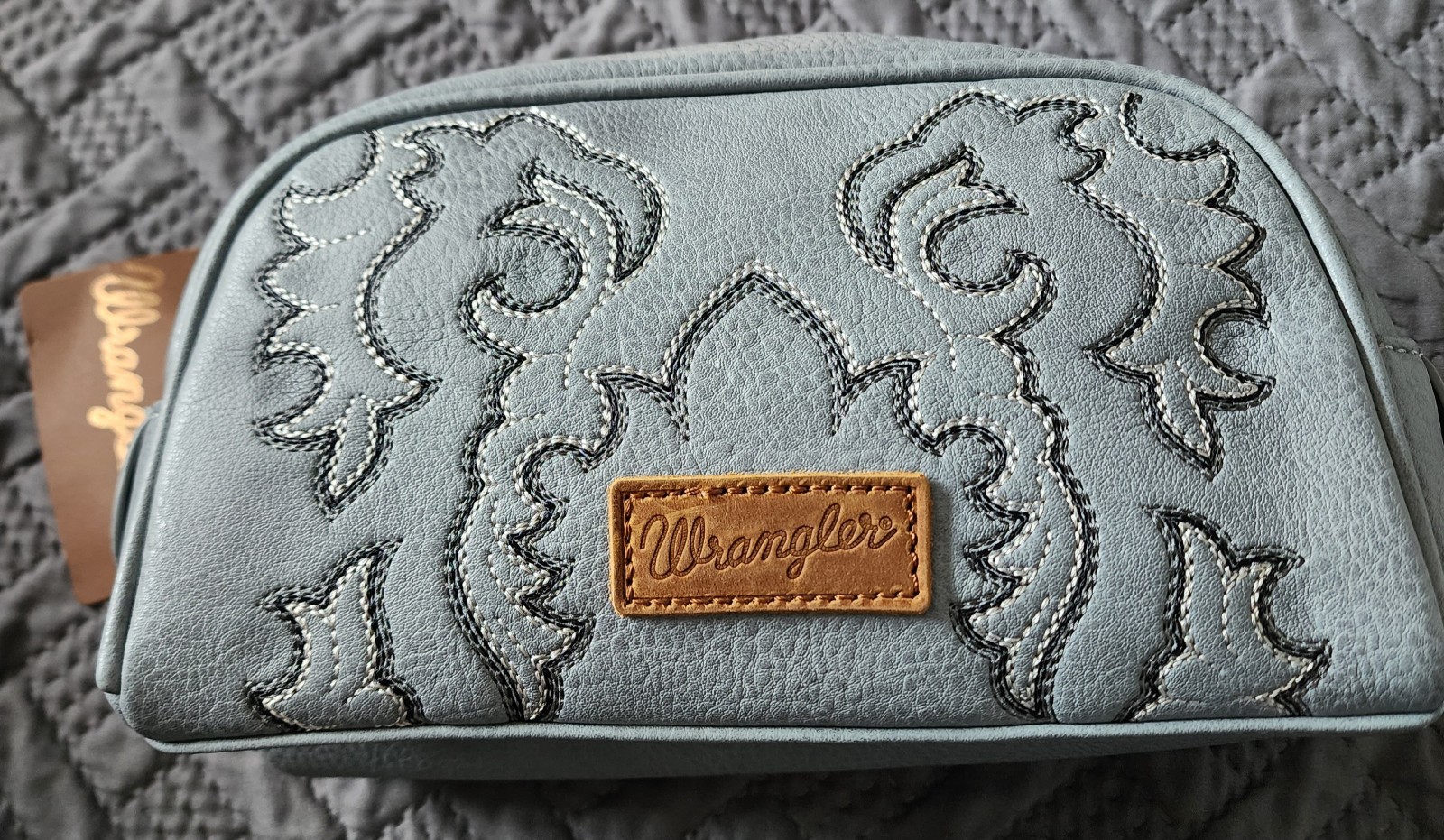 Wrangler Embroidered Multi Purpose/Travel Pouch
