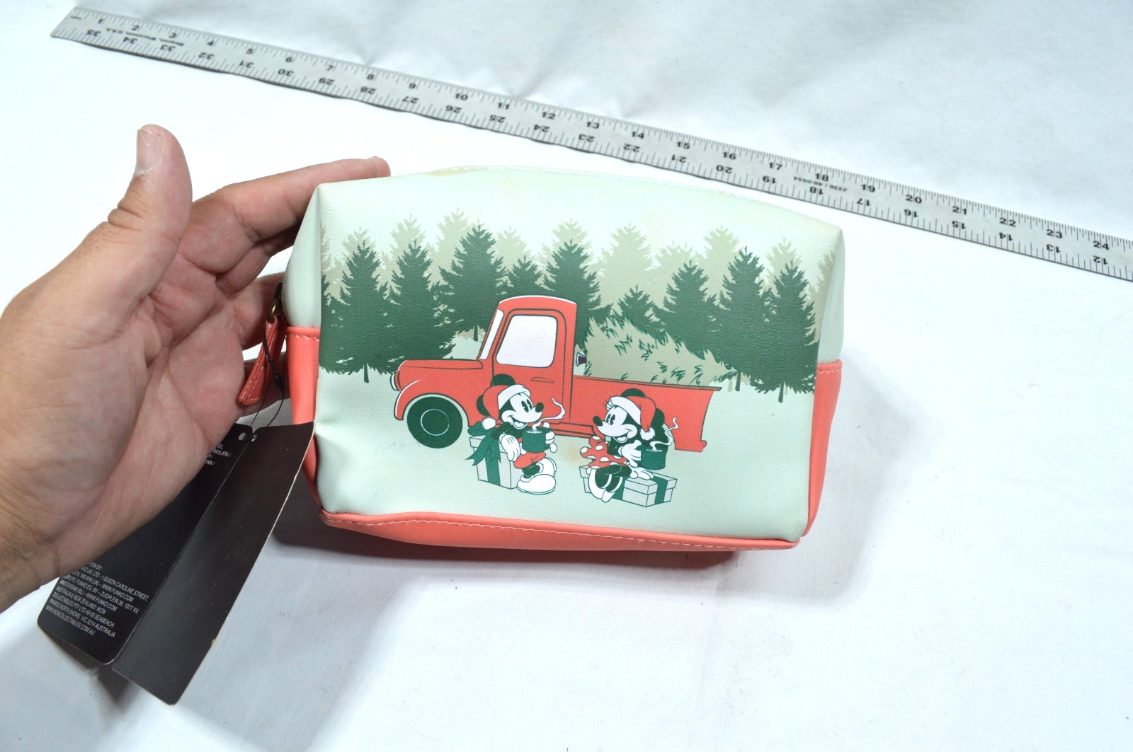 Loungefly x Disney Mickey & Minnie Holiday Cosmetic Bag