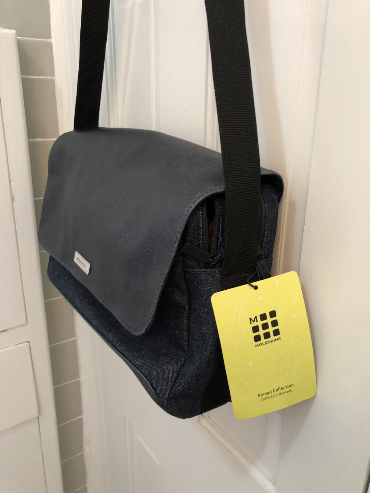 Moleskine Nomad Messenger Demin Bag NWT