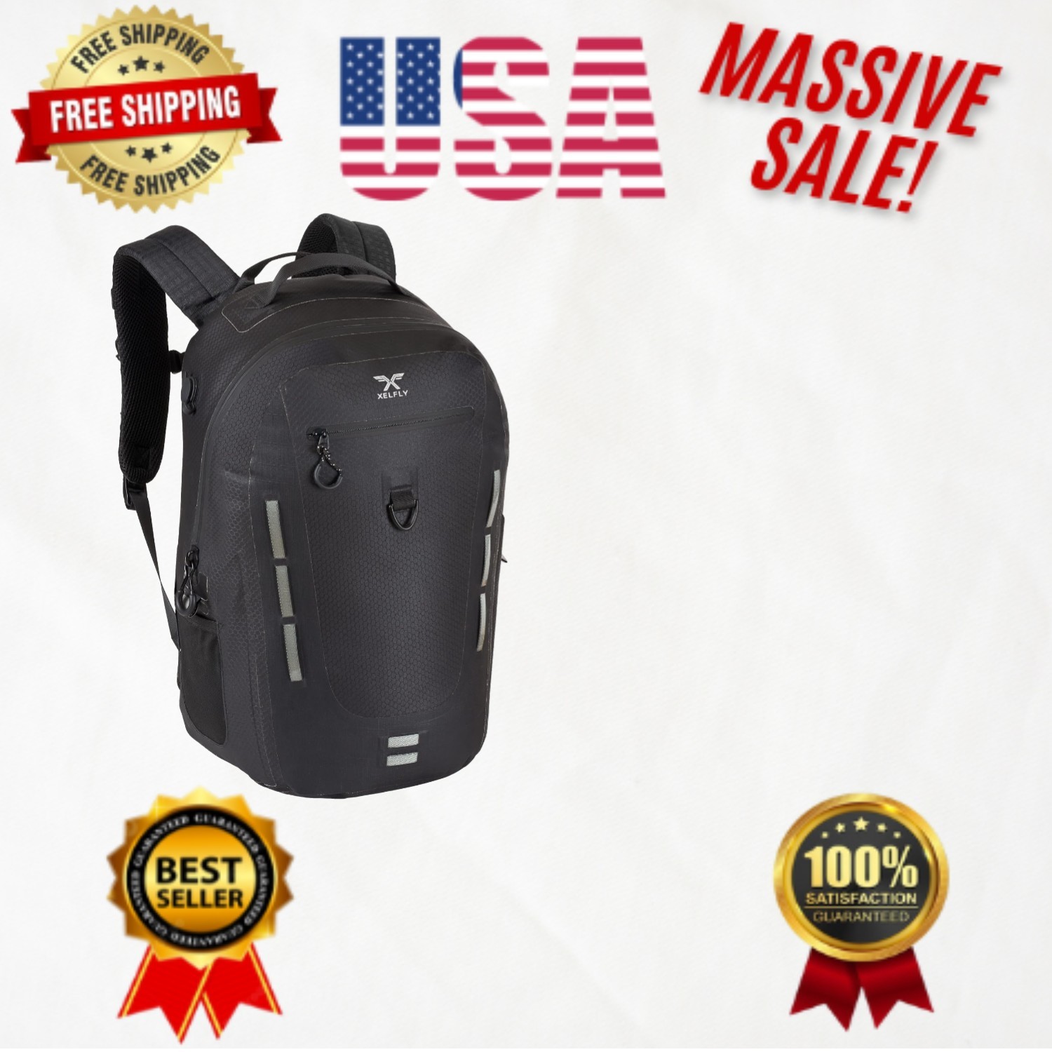 Submersible Waterproof Backpack – Inflatable Dry Bag for Fishing & Boating