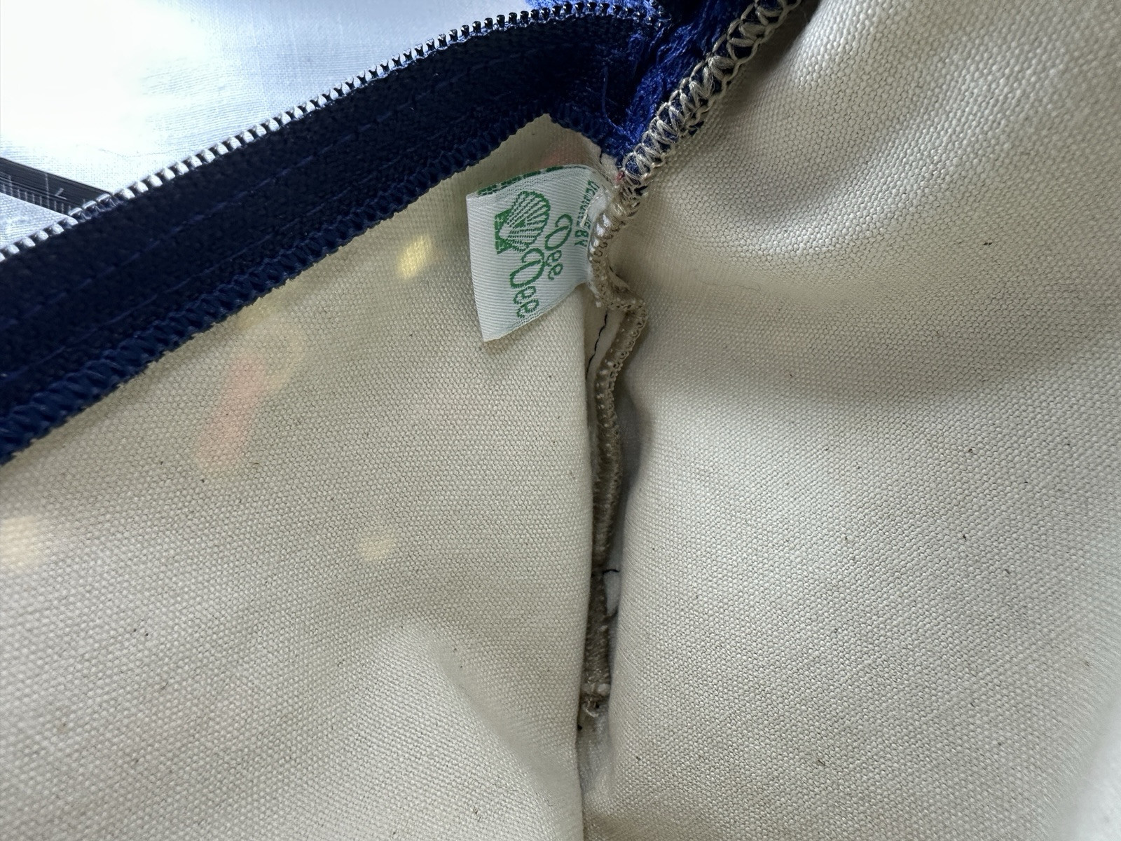 Vintage Golf – Quality Zipper Cloth Bag / Pouch / Organizer 9.5″ x 6.5″ USA
