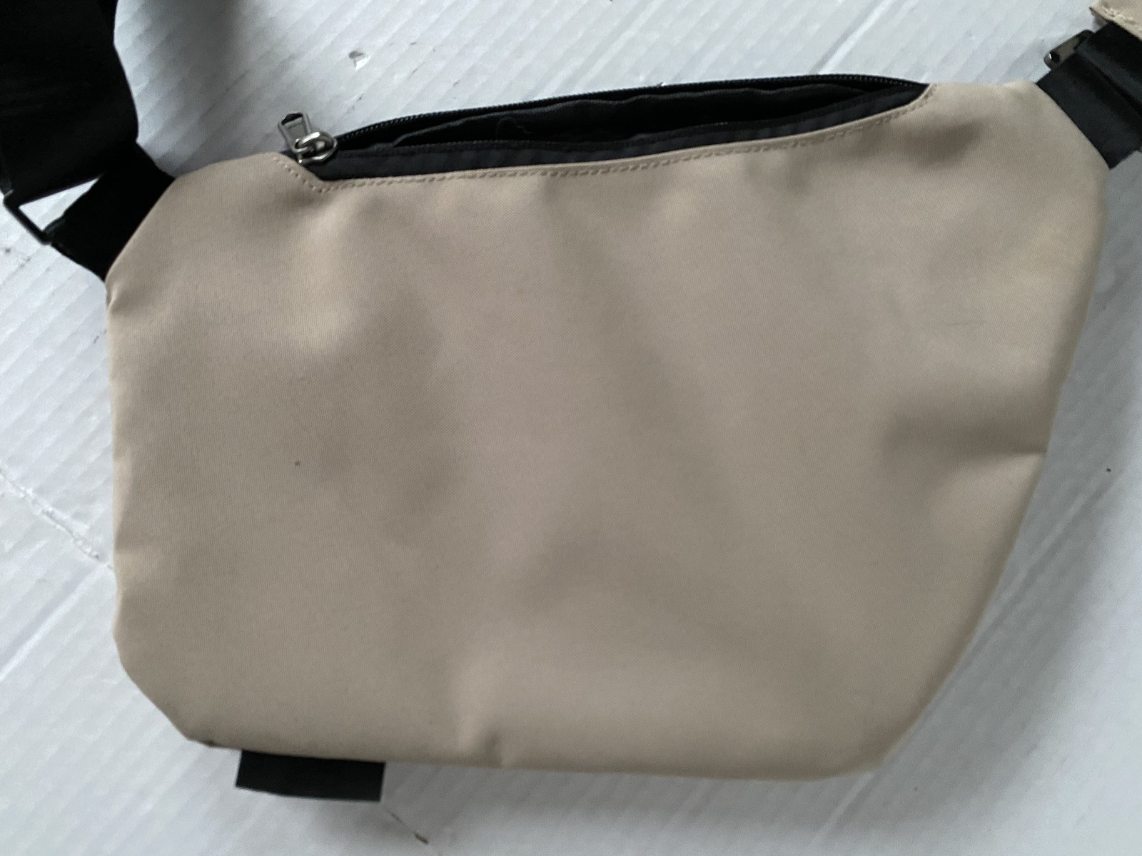 Peak Carry Sling Bag Sling or Shoulder Carry Tan Brown Flat