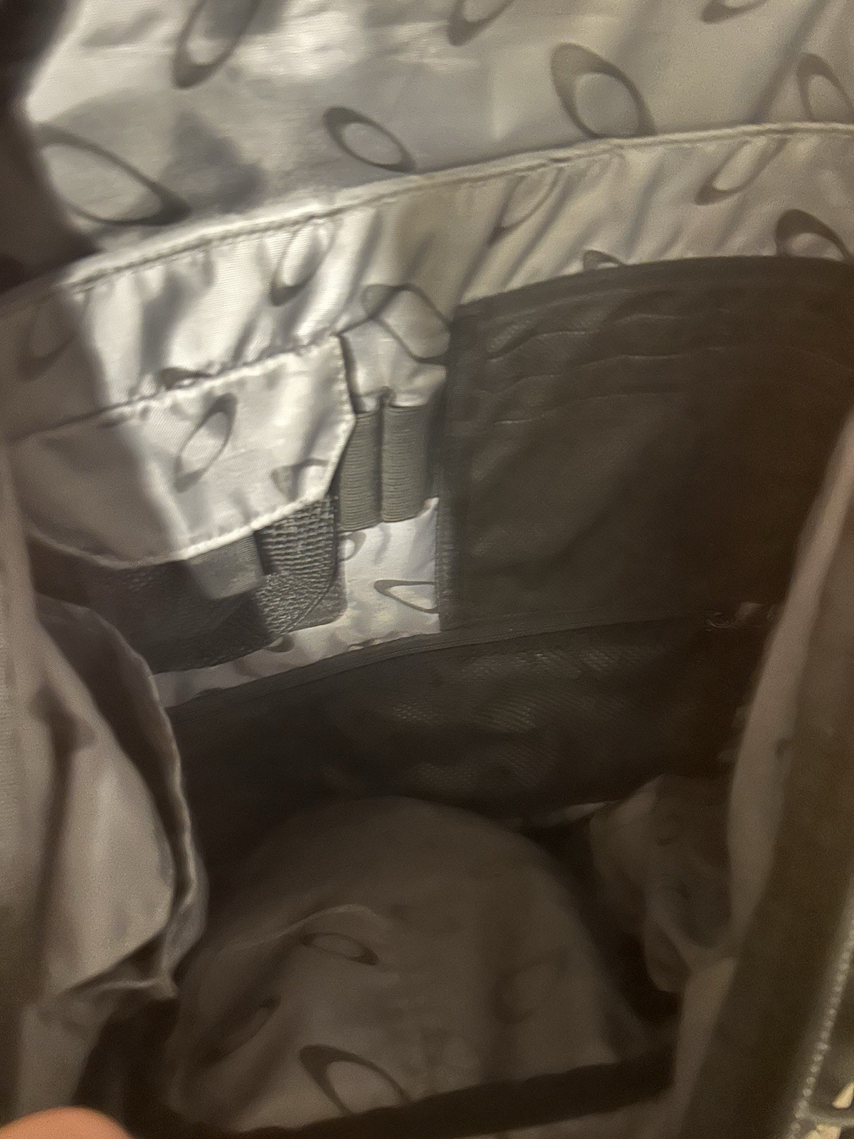 Vintage Oakley Panel Backpack Black “The Book of Eli” Tactical Bag Y2K