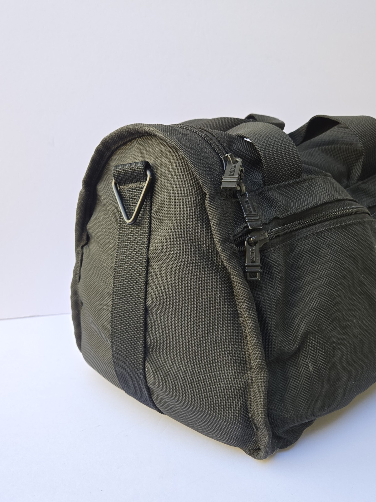 TUMI Duffle Carry-On Black Nylon Bag