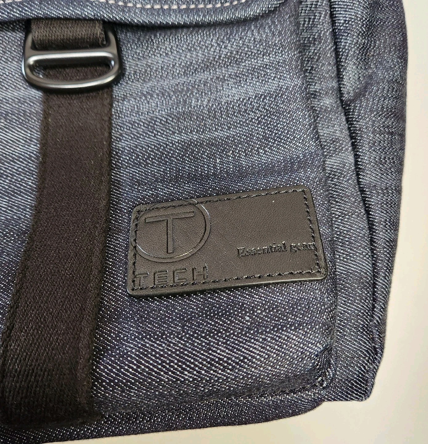 Tumi T Tech Denim Messenger Bag Essential Gear