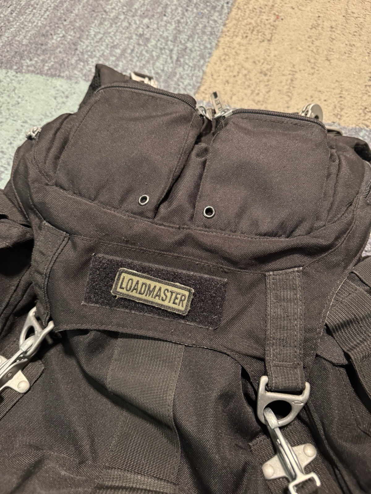 VTG Oakley AP Pack Backpack Tactical Field Gear SI Mountain Div Black Y2K Rare