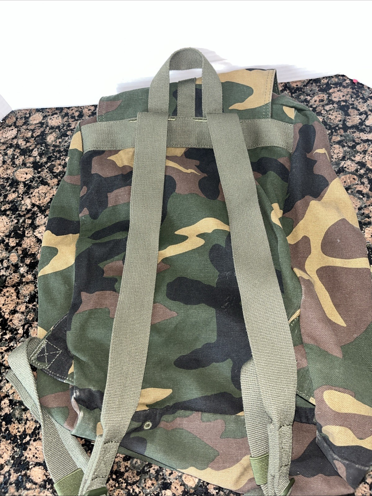 HERSCHEL SUPPLY CO Unisex CAMO Backpack 20.5L Camouflage Brown Green 17 X 13″