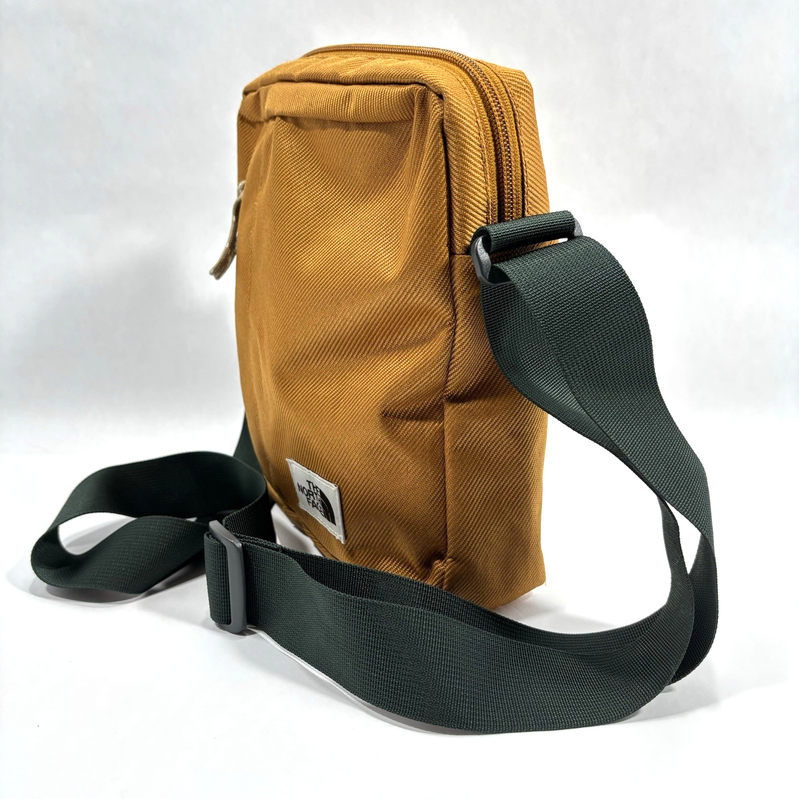 The North Face Crossbody Utility Brown Green Strap Bag Unisex