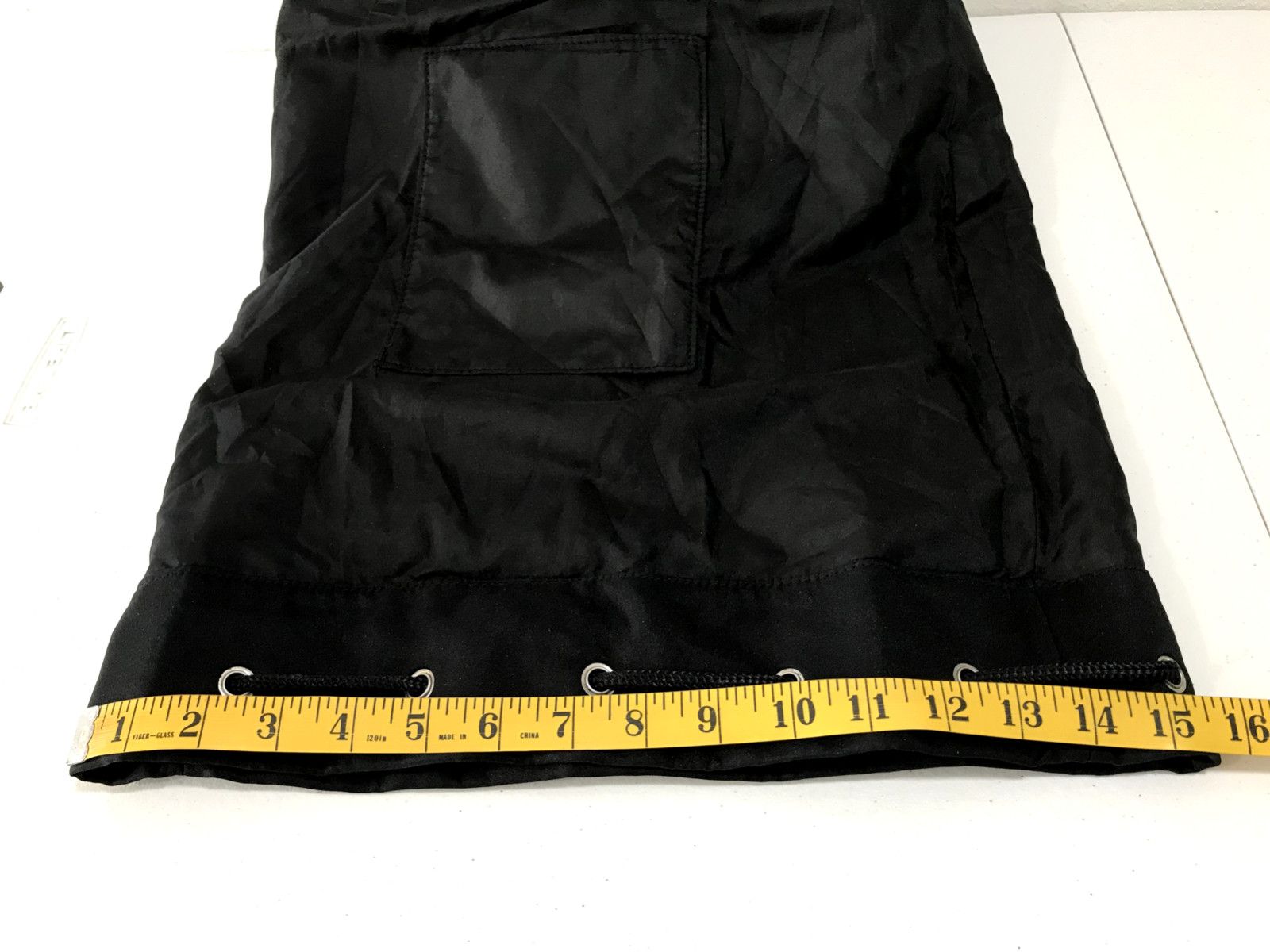 Prada Luna Rossa Extreme Black Drawstring Closure Duffel Sling Bag Shoulder