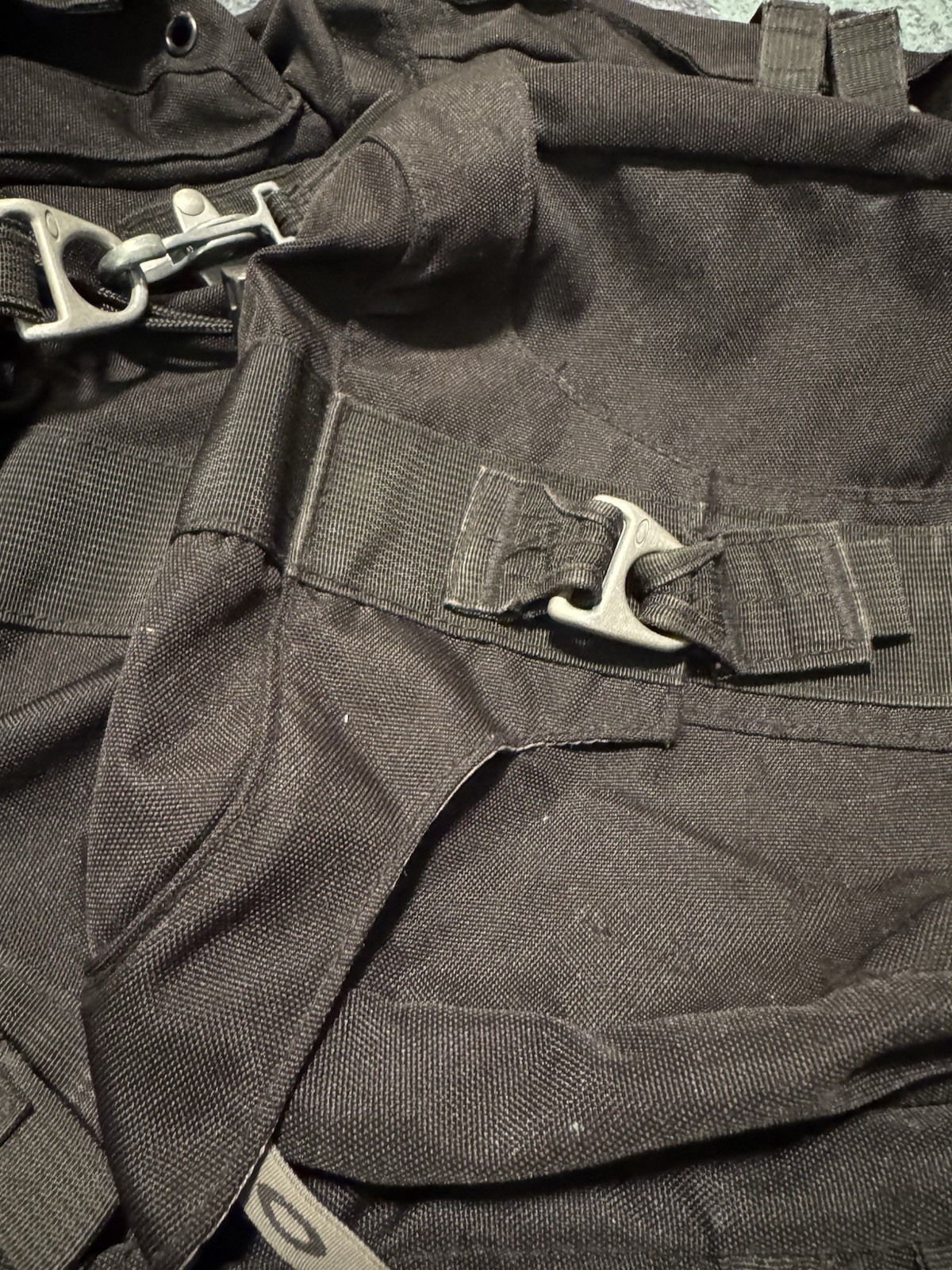 VTG Oakley AP Pack Backpack Tactical Field Gear SI Mountain Div Black Y2K Rare
