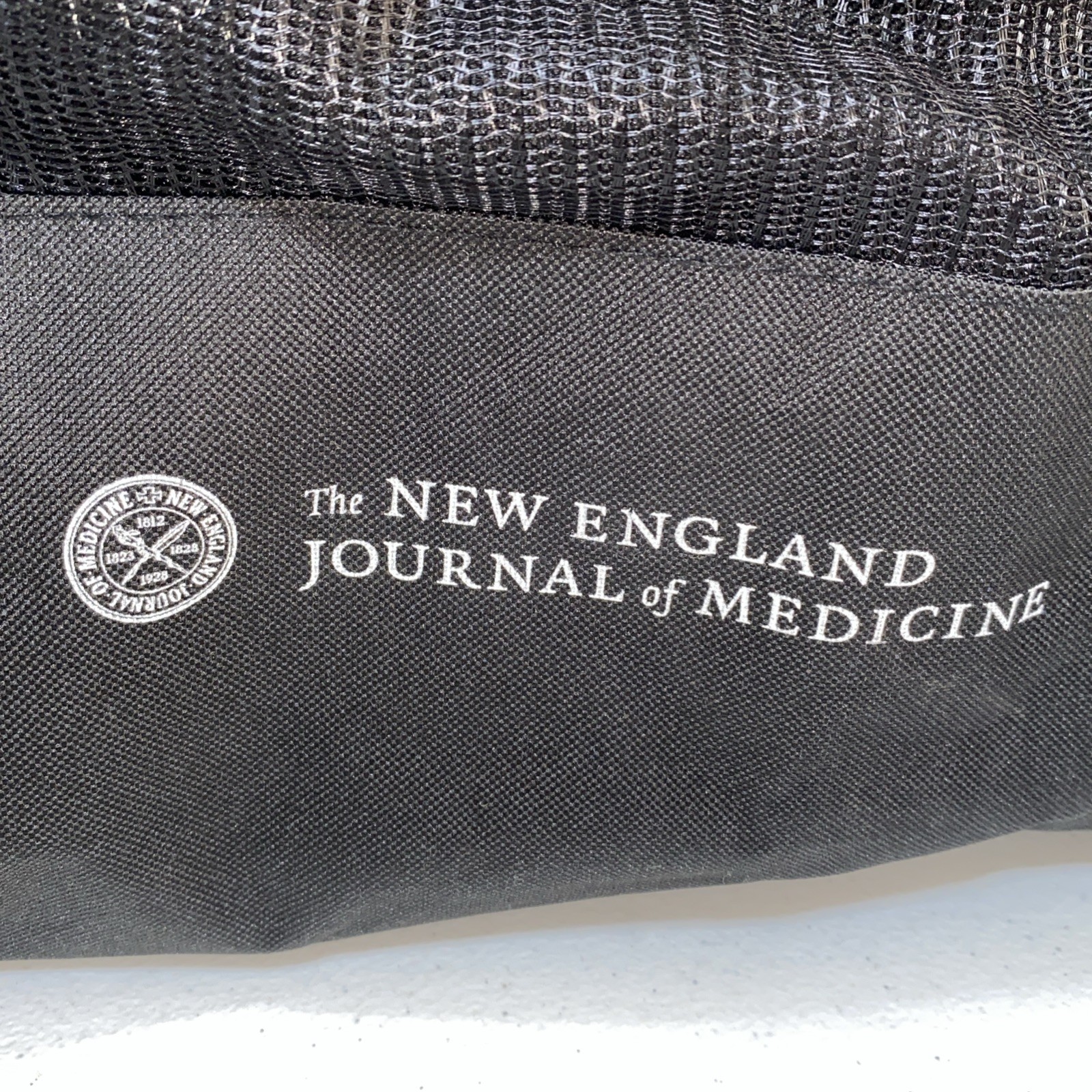Leeds Canvas Duffle Travel Bag Utility Tote NEJM New England Journal Of Medicine