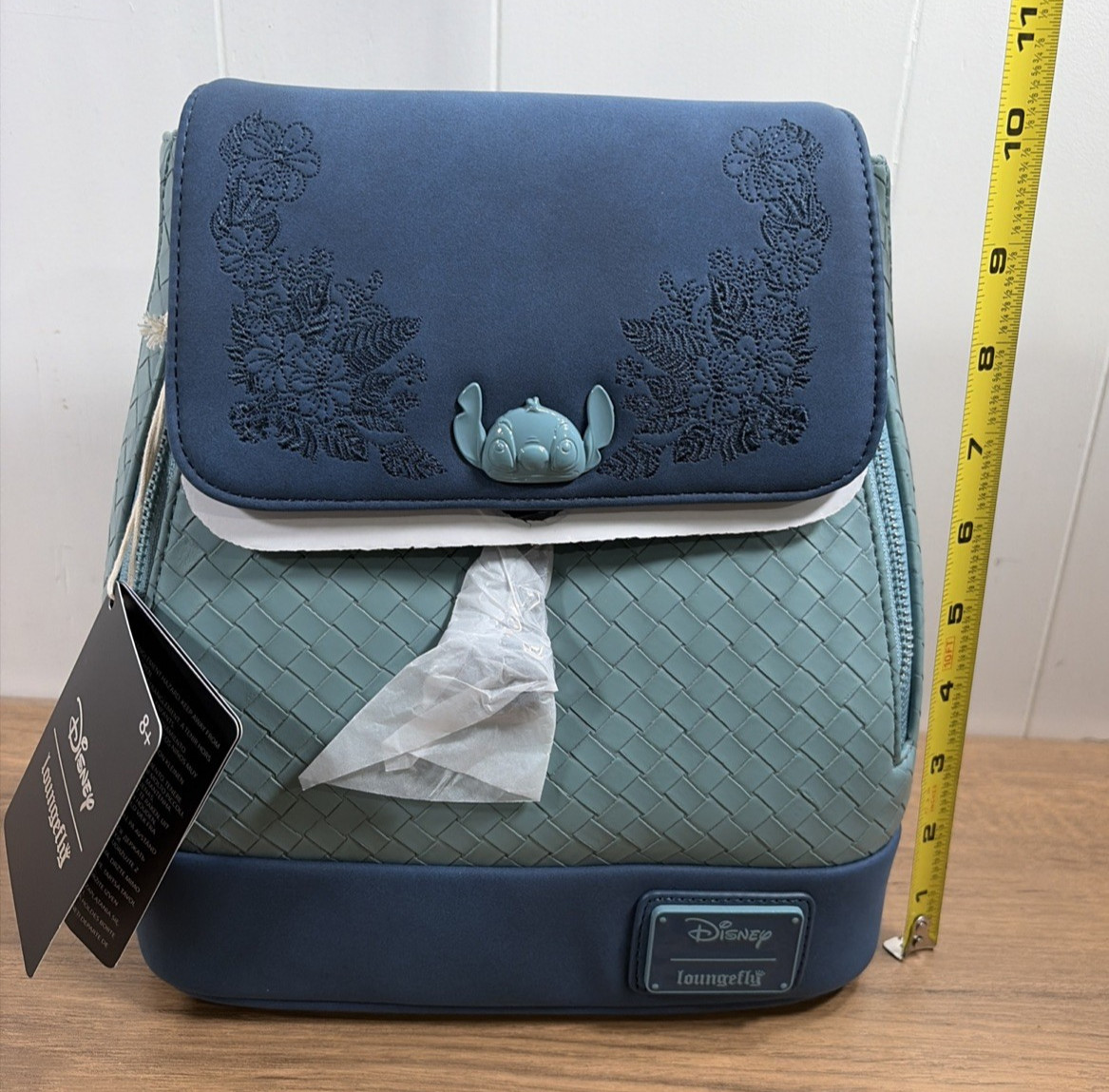 Loungefly Disney Stitch Embroidered Mini Backpack Bag Disney Loungefly New