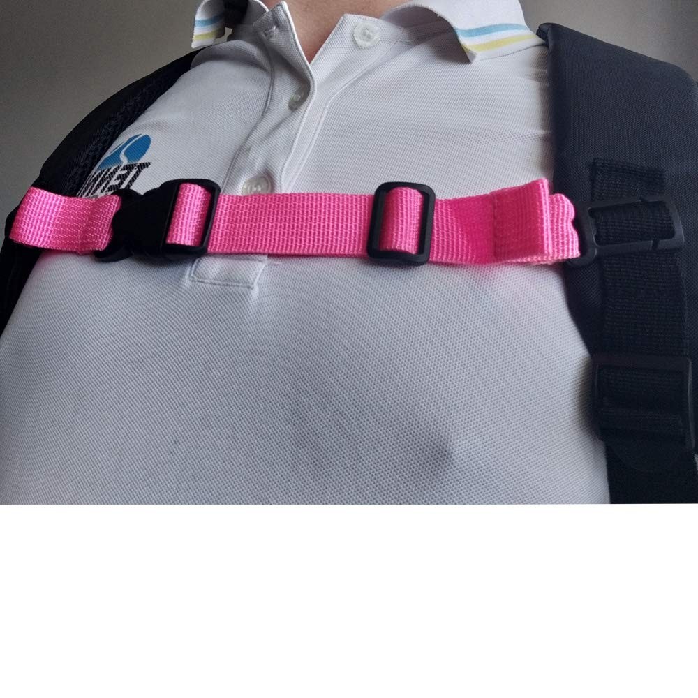 Backpack Chest Strap- Nylon -Suitable for Webbing on The Backpack up to1in (O…