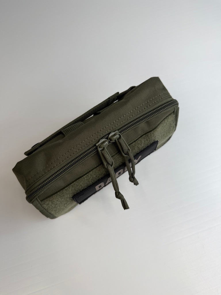Tactical Wipe Pouch Bag Men Daddy Mommy Baby Gear Strap Army Work Party Core Nw