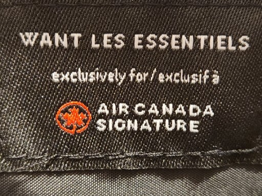 Want Les Essentials For Air Canada Toiletry Bag