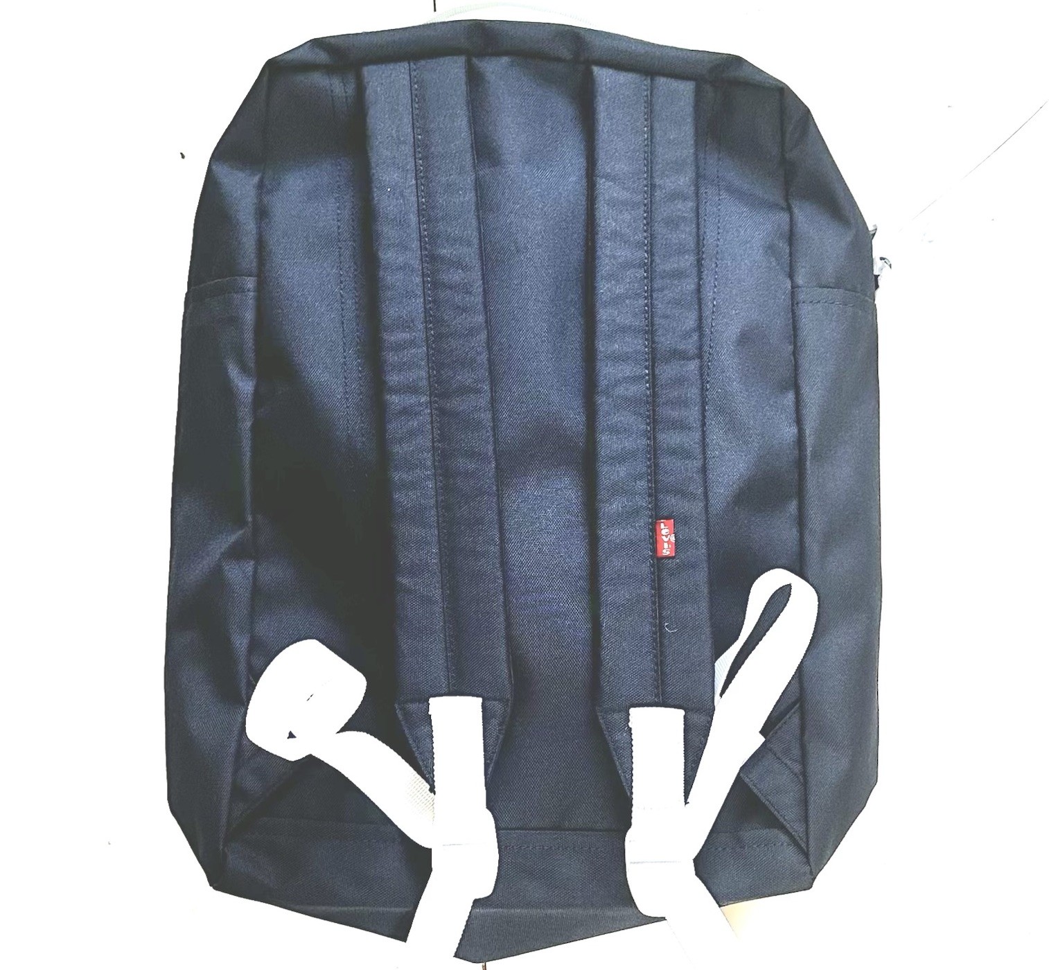 Levis Backpack L Pack Slim Navy Blue Zipper Pockets 22 Liter NWT