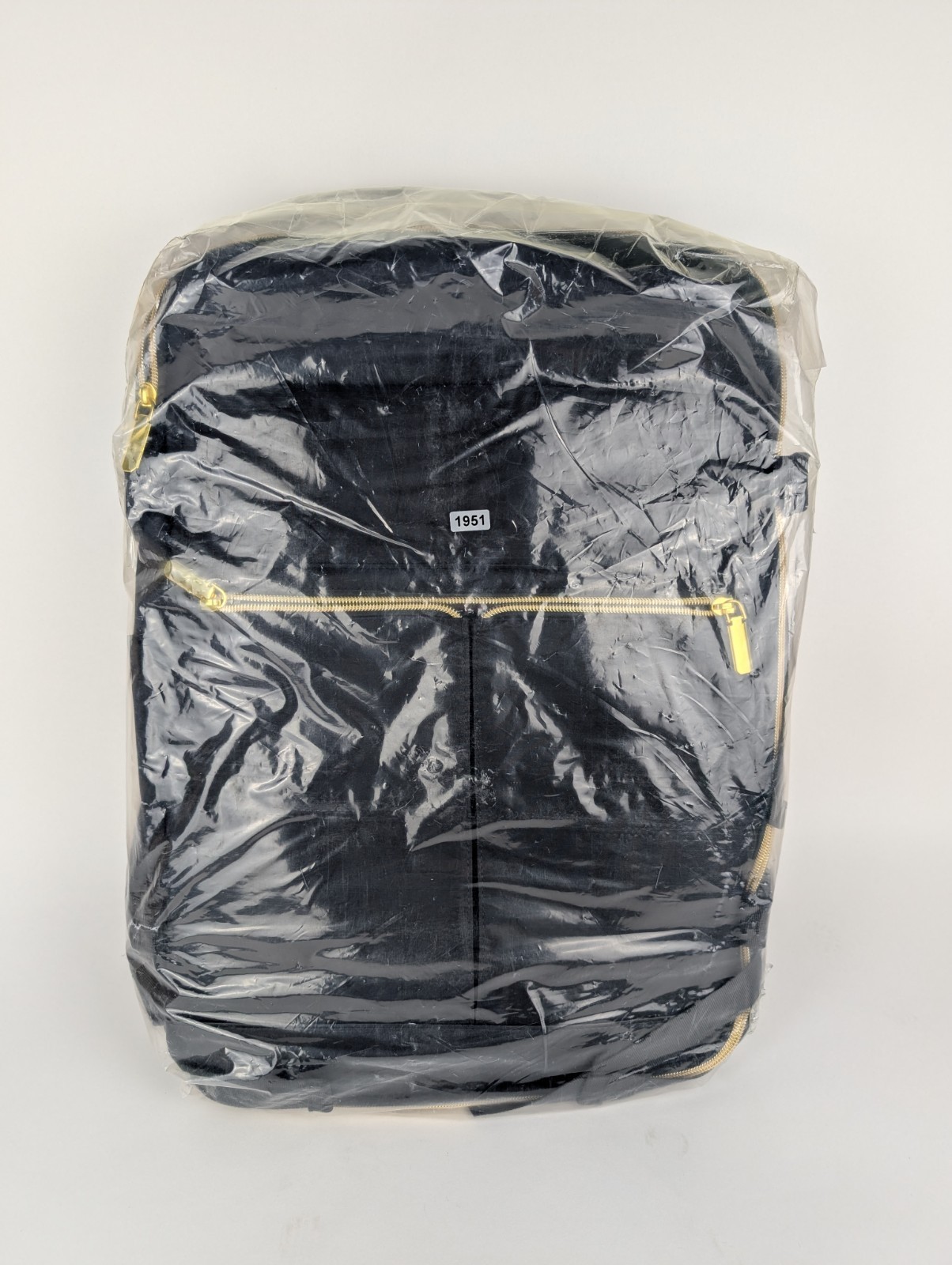 CshidWorld Travel Backpack 40L Large TSA Carry-On Fits 17″ Laptop – Black & Gold