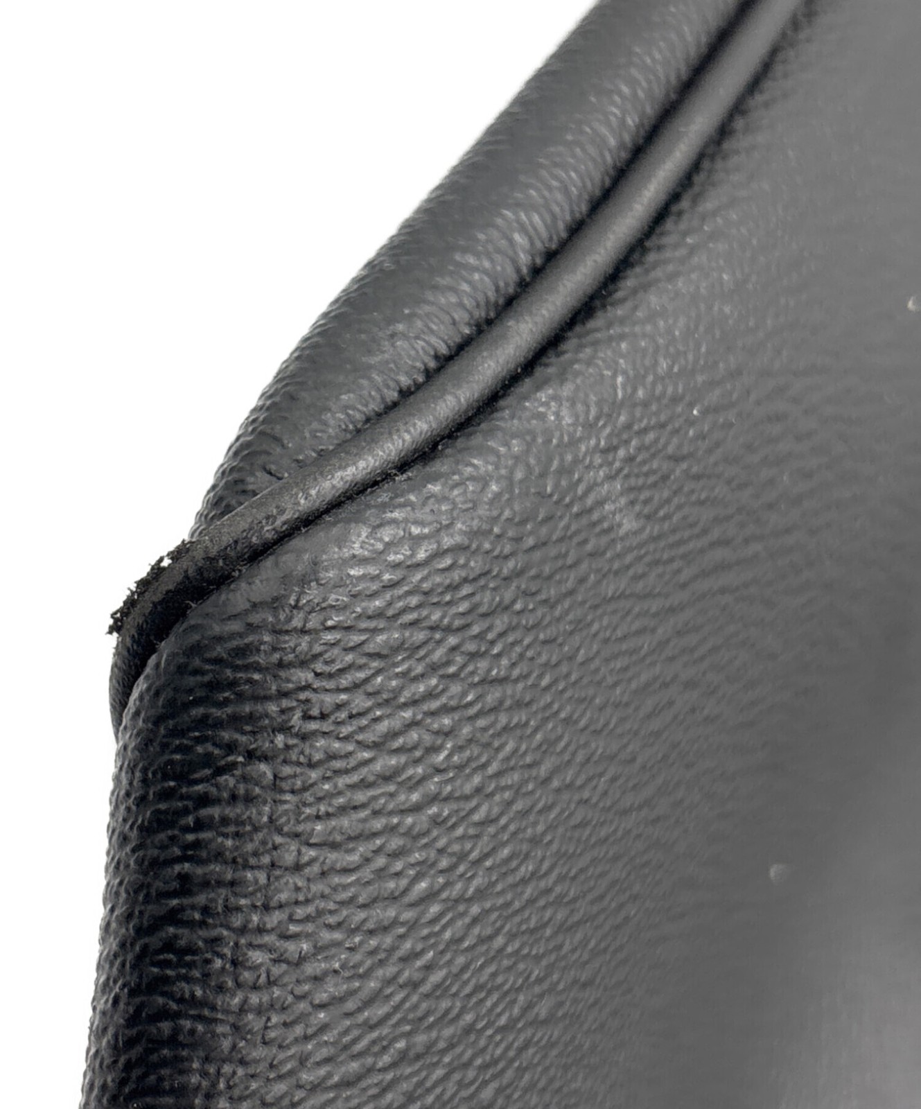 Christian Dior Boston bag Black Leather Men Duffle bag Large capacity